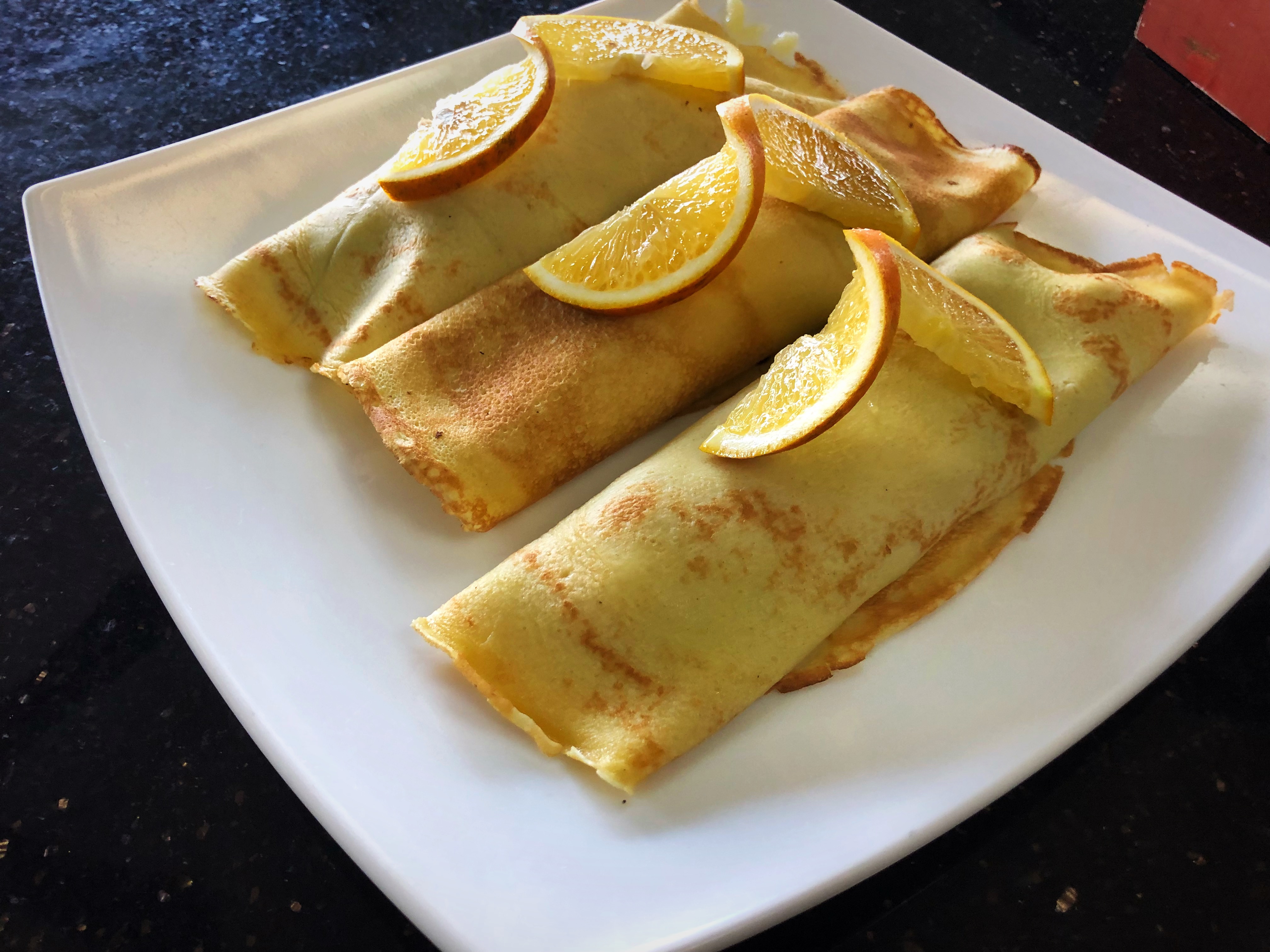 Order Mango, Papaya, Kiwi and Nutella Crepes food online from Healthy Garden & Gourmet Pizza store, Moorestown on bringmethat.com