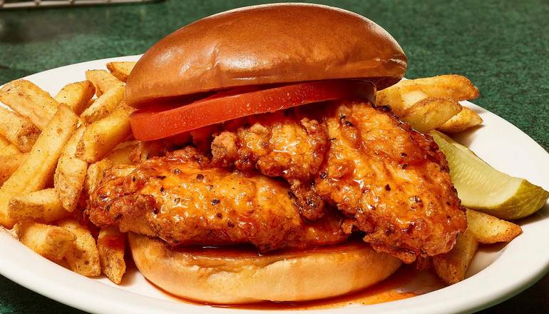 Order Spicy Honey Chicken Sandwich food online from Metro Diner store, Dothan on bringmethat.com