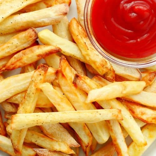 Order 22. French Fries food online from Halal Indo - Mediterranean Food Truck store, Austin on bringmethat.com