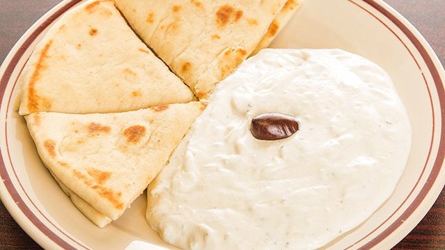 Order Tzatziki with Pita food online from Georges Gyros store, Mesa on bringmethat.com