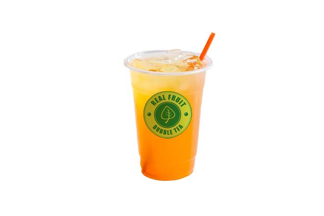 Order Passion Fruit Green Tea food online from Real Fruit Bubble Tea store, Paramus on bringmethat.com
