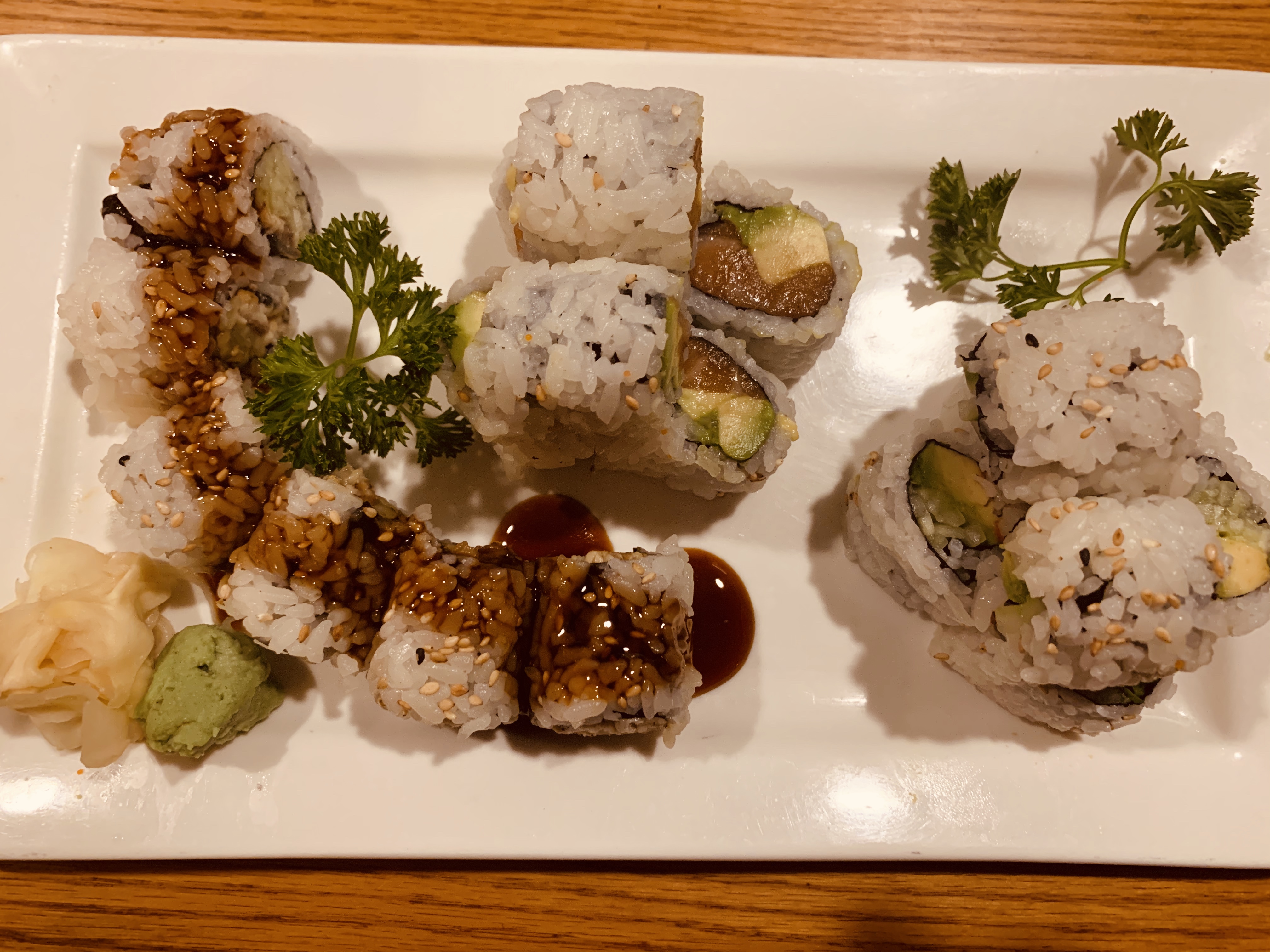 Order Maki Combination B food online from Hikaru Sushi store, Orangeburg on bringmethat.com