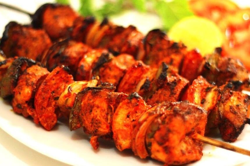 Order Chicken Tikka Kabab food online from Delhi Diner store, Albany on bringmethat.com