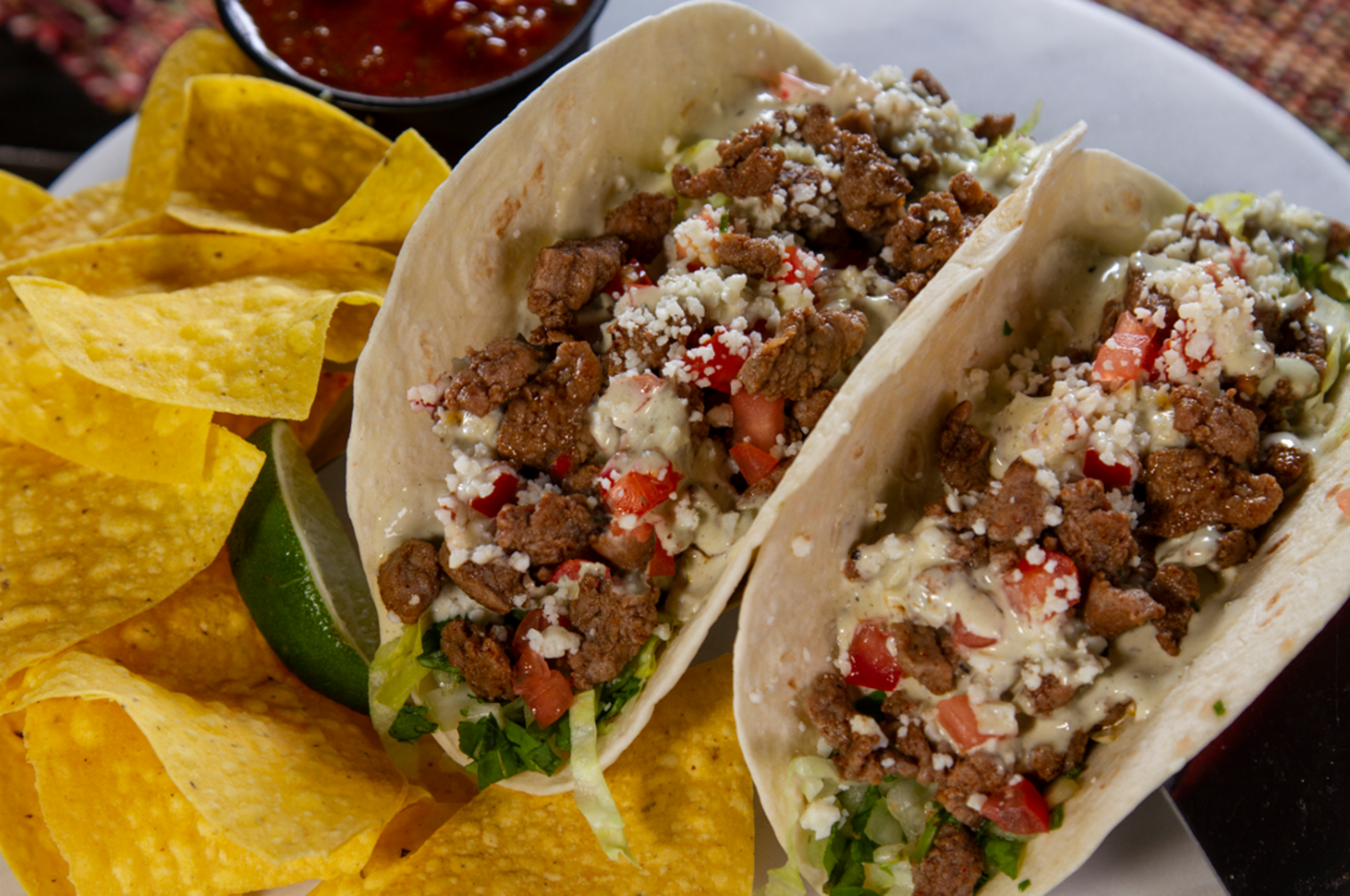 Order Steak Street Tacos food online from Beef O'Brady's store, The Villages on bringmethat.com
