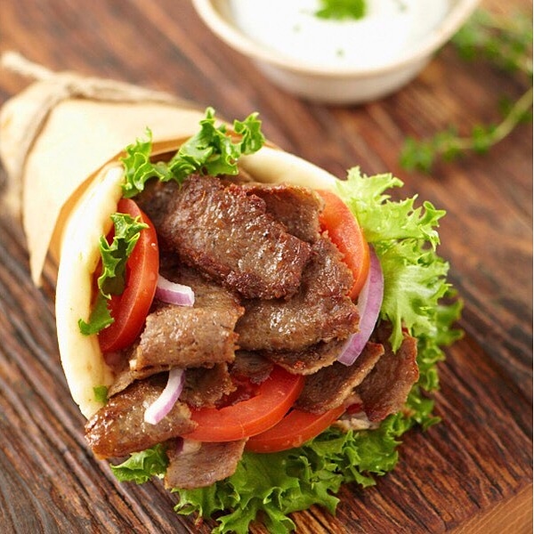 Order Gyro Wrap food online from Rumi Mediterranean Grill House store, Pittsburgh on bringmethat.com