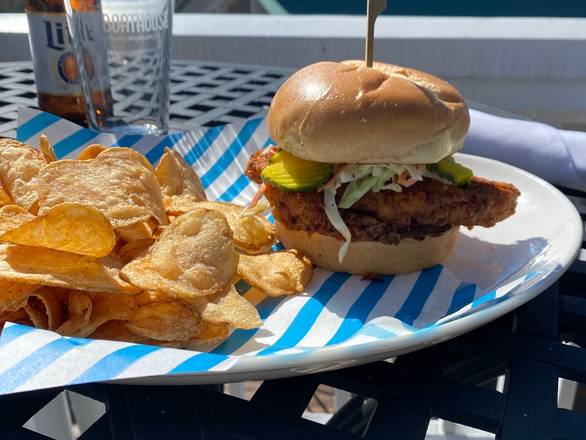Order Crispy "HOT" Chicken Sandwich food online from The Boathouse at Short Pump store, Richmond on bringmethat.com