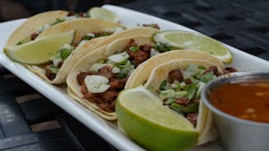 Order 82. Street Tacos food online from La Tolteca store, Williamsburg on bringmethat.com