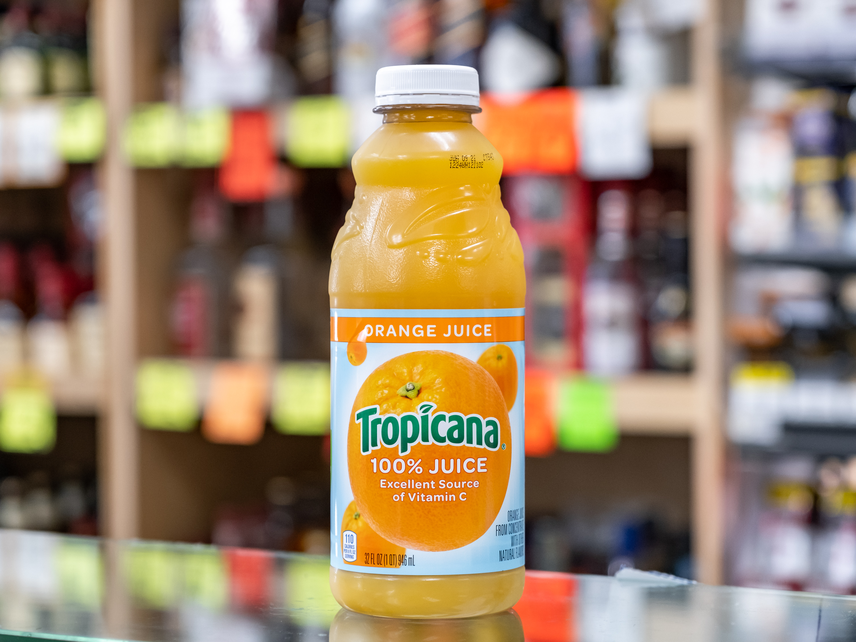 Order Tropicana Orange Juice food online from Circle S Food Store store, Orange on bringmethat.com