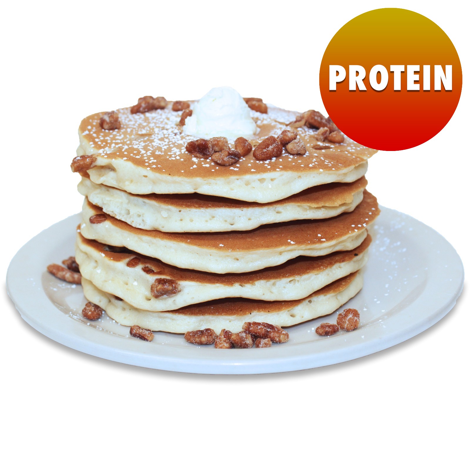 Order PRO Pecans - PRO Full (5 Pancakes) food online from WePancakes store, Midwest City on bringmethat.com