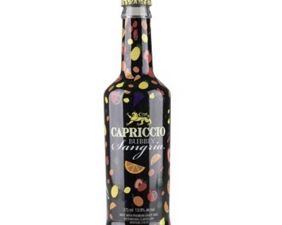 Order Capriccio Red, 750mL bubbly sangria (14.0% ABV) food online from House Of Wine store, New Rochelle on bringmethat.com