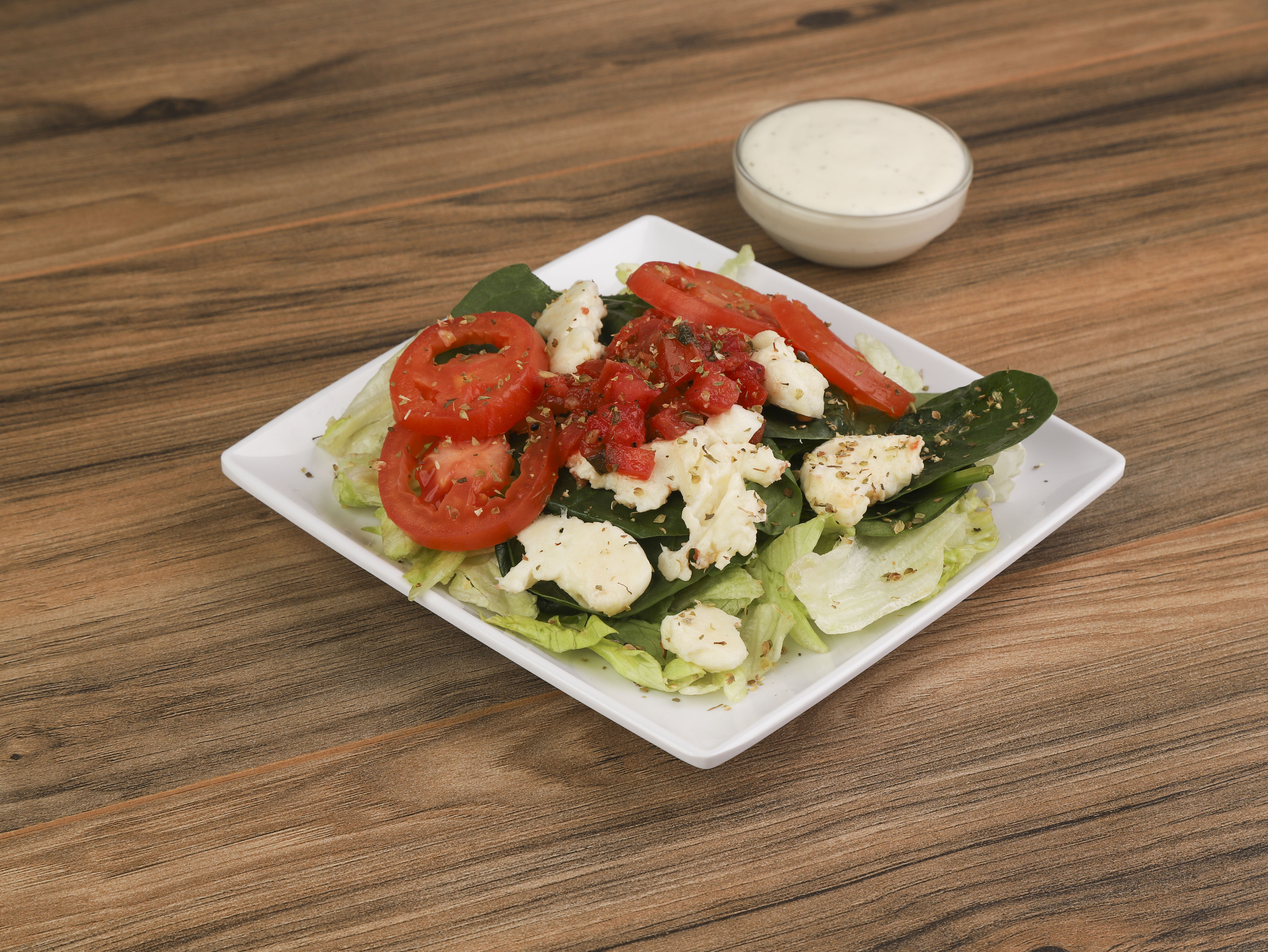 Order Caprese Side Salad food online from Donatos store, Cincinnati on bringmethat.com