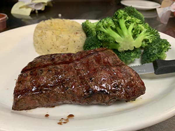 Order Top Sirloin Steak food online from Tailgaters store, Surprise on bringmethat.com
