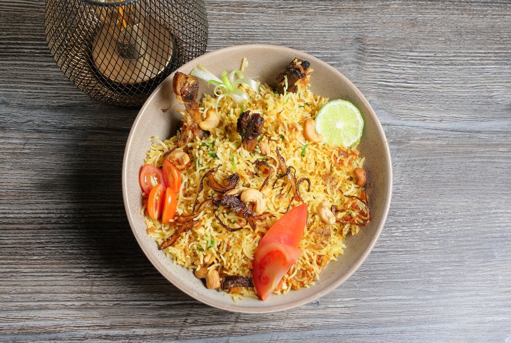 Order Beeryani- Chicken food online from Best Desi Pizza store, Campbell on bringmethat.com