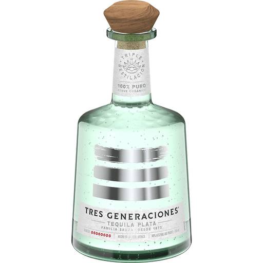 Order Tres Generaciones Plata Tequila (750 ML) 62593 food online from Bevmo! store, Fairfield on bringmethat.com