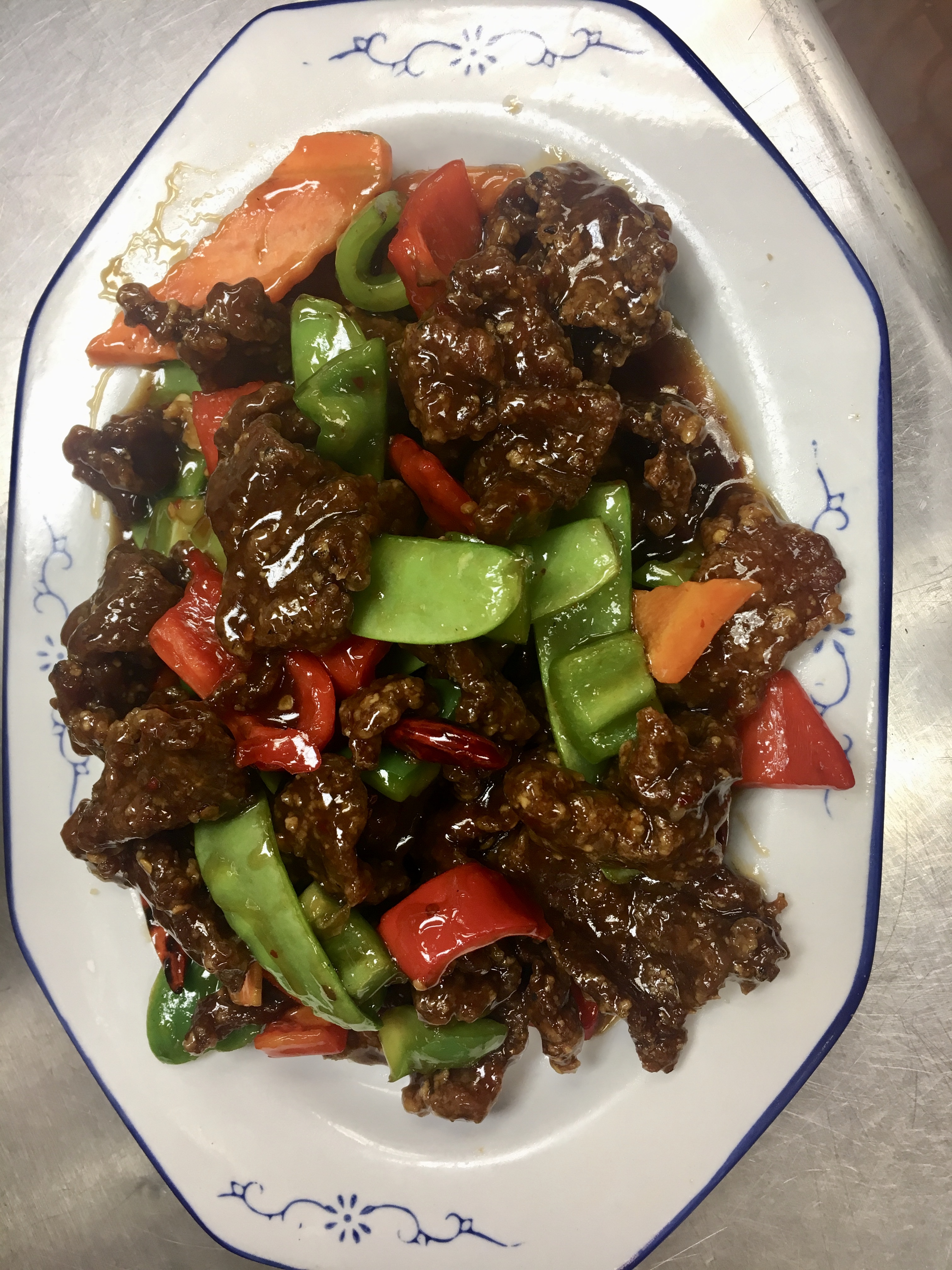 Order Beijing Beef food online from Lucky Buddha Asian Restaurant store, Goodyear on bringmethat.com