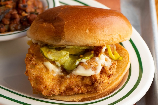Order Spicy Chicken Sandwich food online from Bobwhite Counter store, New York on bringmethat.com