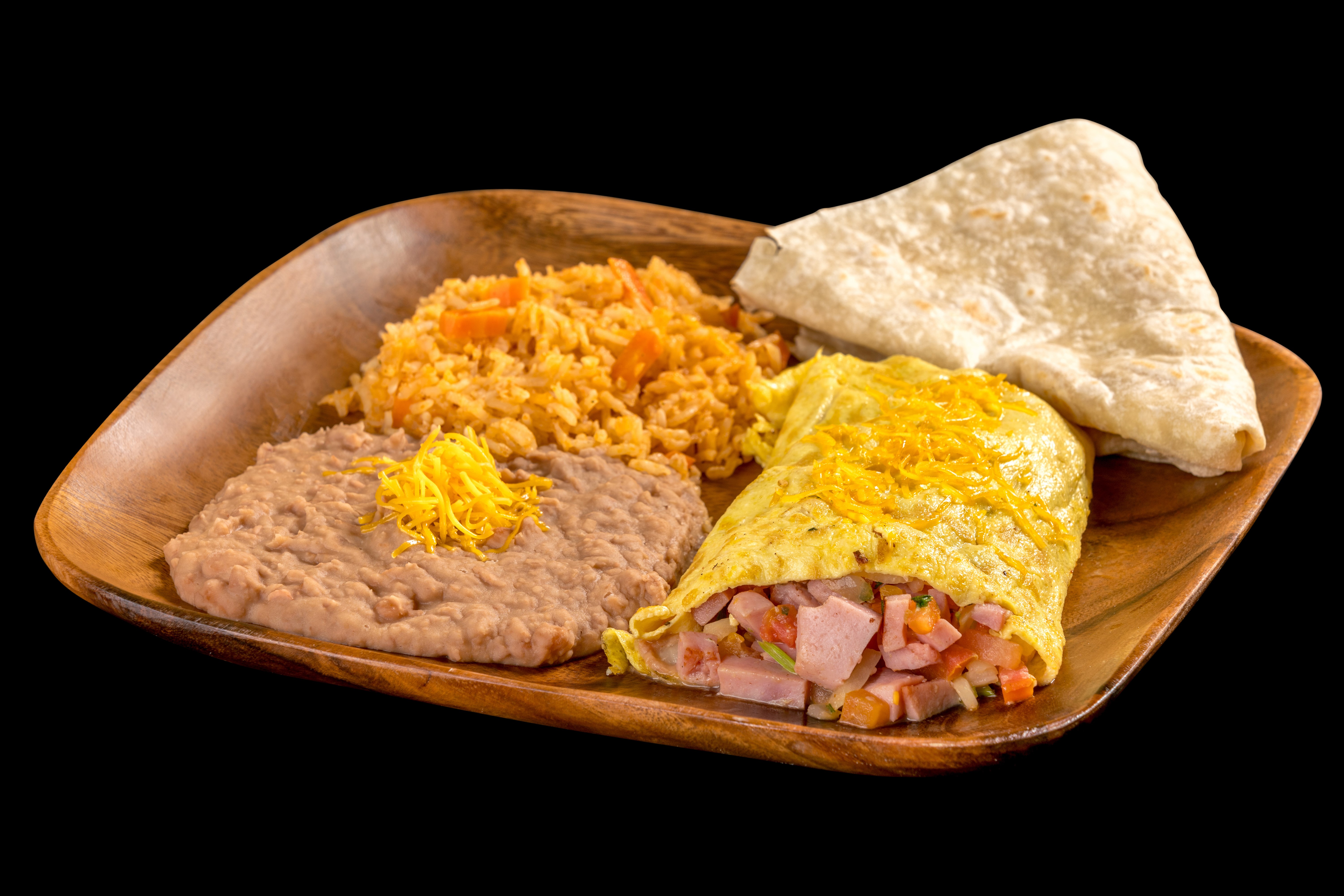 Order Spanish Omelette Plate food online from Filiberto Mexican Food store, Mesa on bringmethat.com