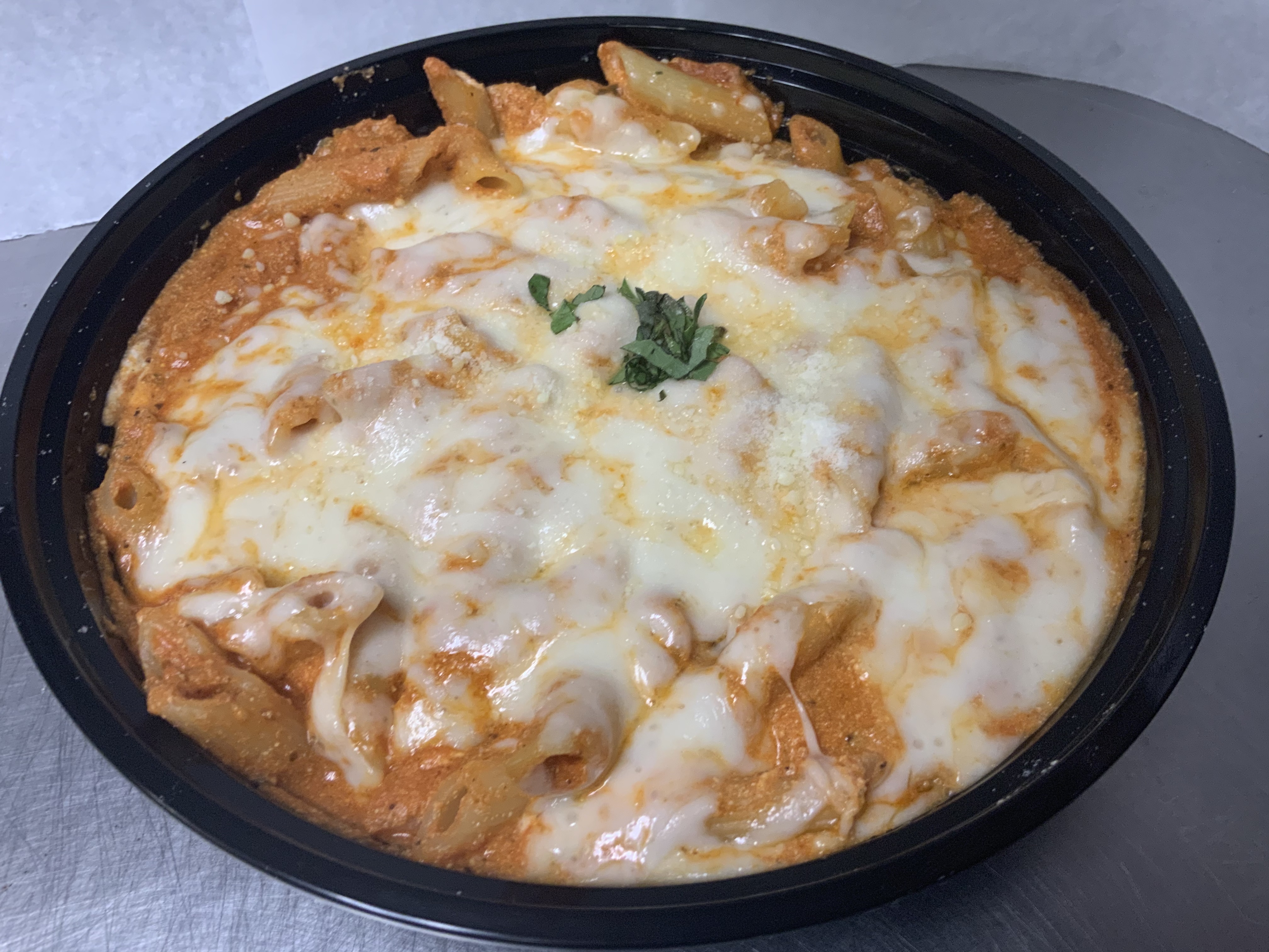 Order Baked Ziti Dinner food online from Italian Delight Pizza store, Quakertown on bringmethat.com