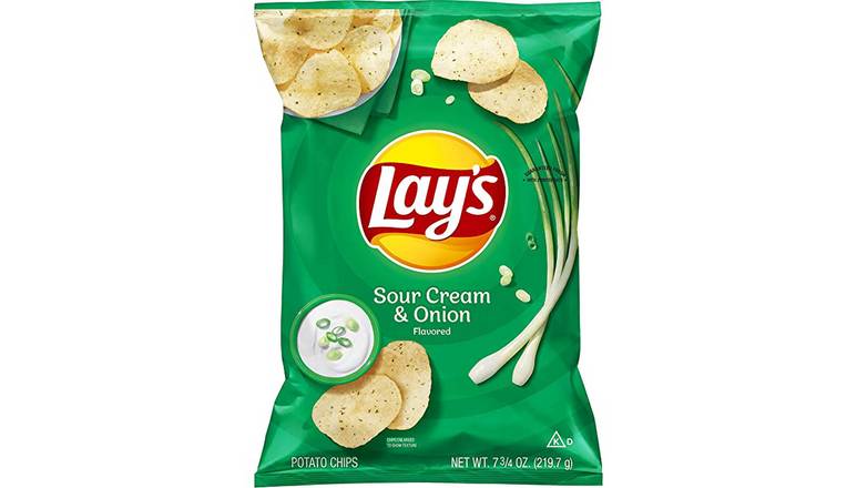 Order Lay'S Sour Cream And Onion Chips food online from Energy Mart 4 store, Brevard on bringmethat.com