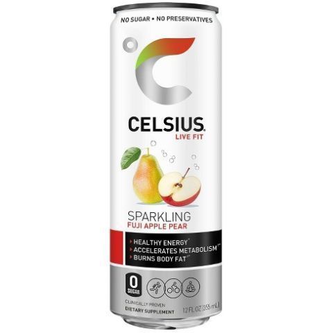 Order Celsius Sparkling Fuji Apple Pear 12oz food online from 7-Eleven store, Lavon on bringmethat.com