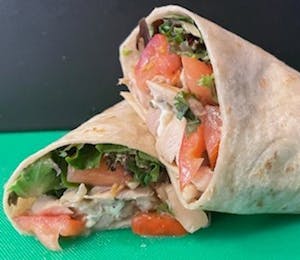 Order Caprese Chicken Wrap food online from Nunnu Sandwich Shop store, Monroe on bringmethat.com