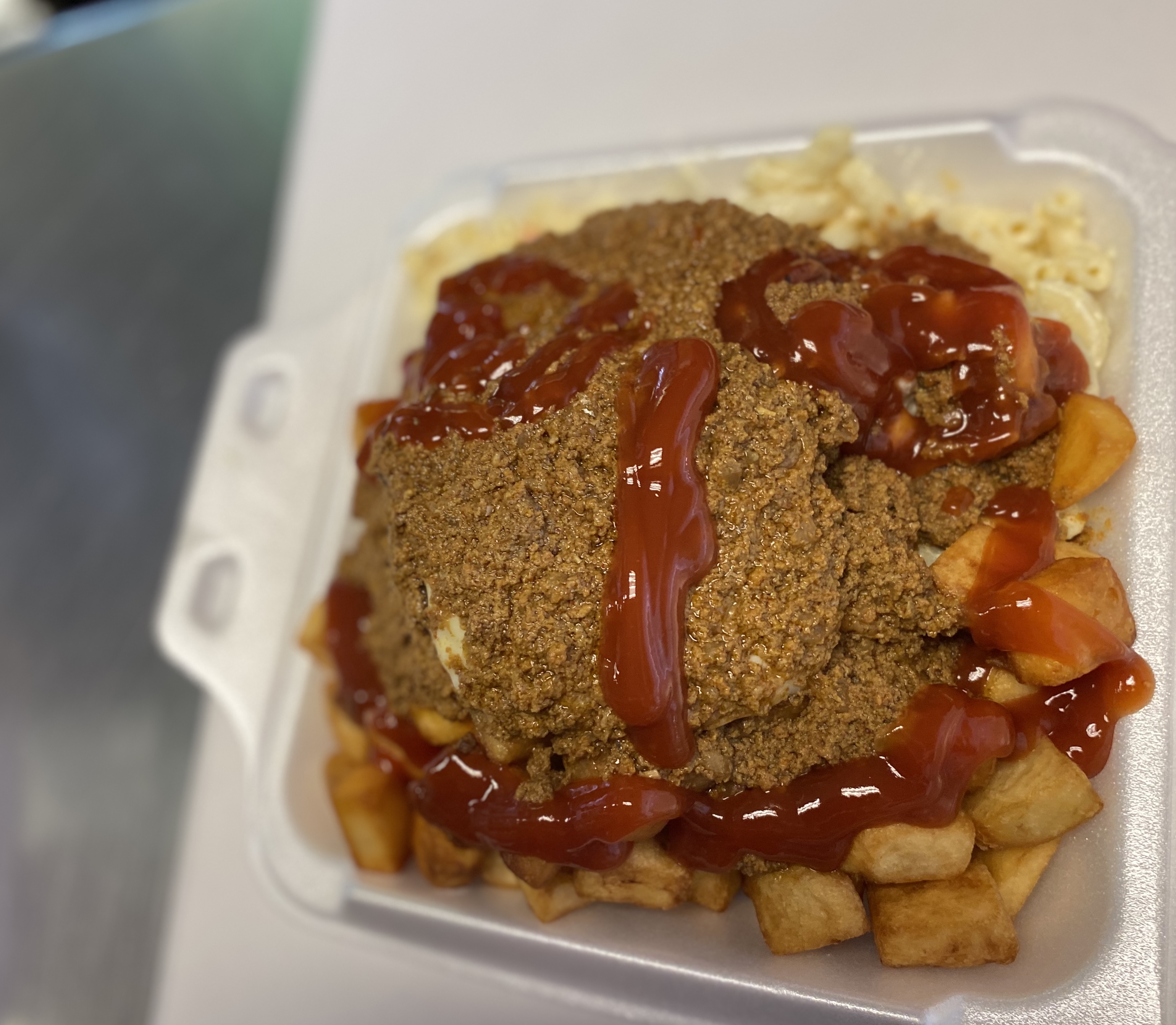 Order Cheeseburger Trash Plate food online from Empire Hots store, Webster on bringmethat.com