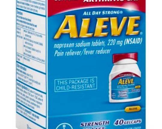 Order Aleve 40 ct  food online from McLean Ave Pharmacy store, Yonkers on bringmethat.com