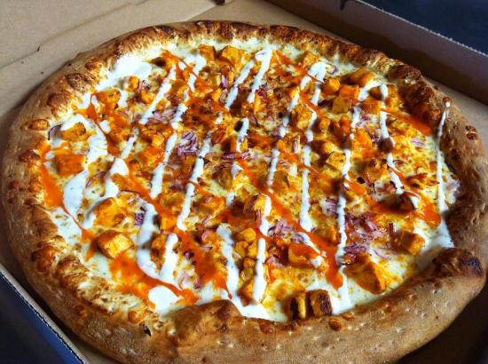 Order Buffalo Chicken Pizza food online from Little Italy Pizza store, New York on bringmethat.com