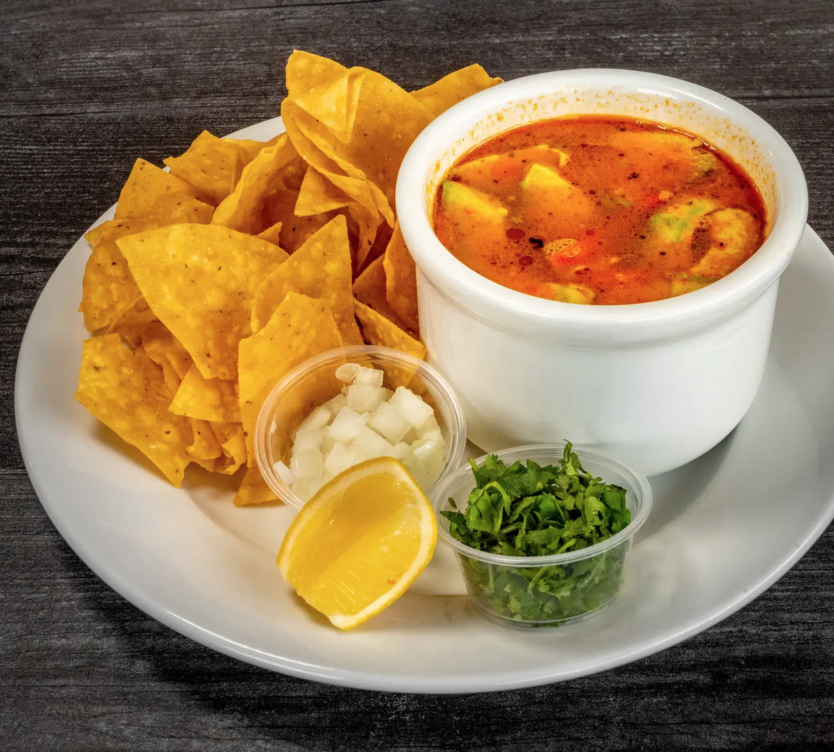 Order Tortilla Soup food online from Ray's Grill store, Stanford on bringmethat.com