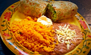 Order Burrito Dinner food online from El Norteno store, Island Lake on bringmethat.com