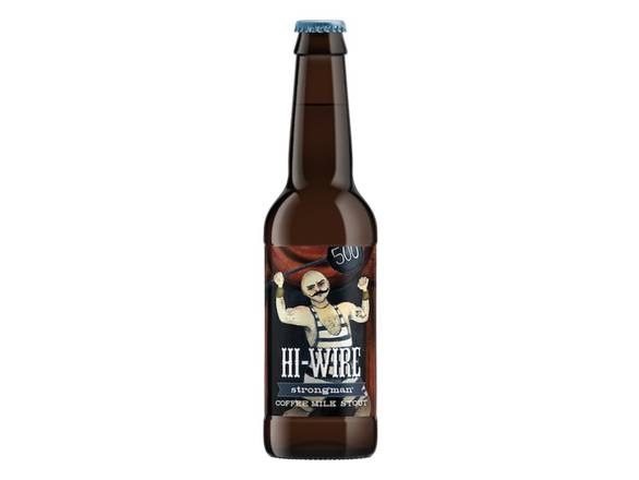 Order Hi-Wire Strongman Coffee Milk Stout - 6x 12oz Bottles food online from Eagle Liquor & Wine store, Chattanooga on bringmethat.com