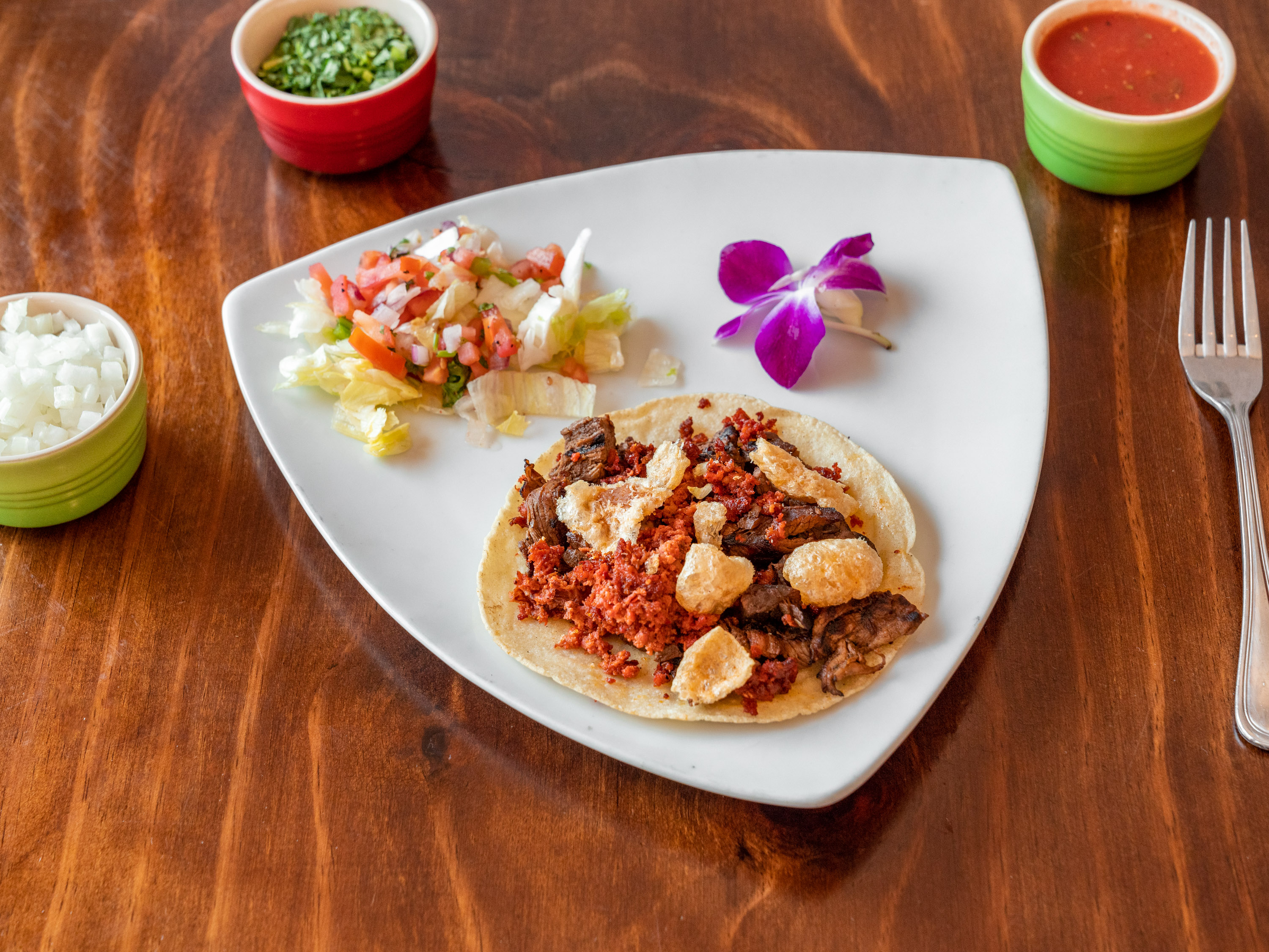Order Taco Maya food online from La Tequila Restaurant store, Buellton on bringmethat.com
