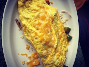 Order Denver Omelette food online from Grover Station Grill store, Grover Beach on bringmethat.com