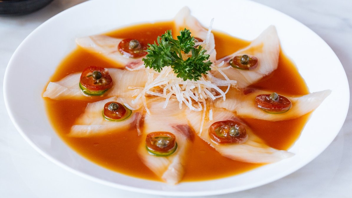 Order Yellowtail Jalapeno food online from Megu Sushi store, Moorestown on bringmethat.com