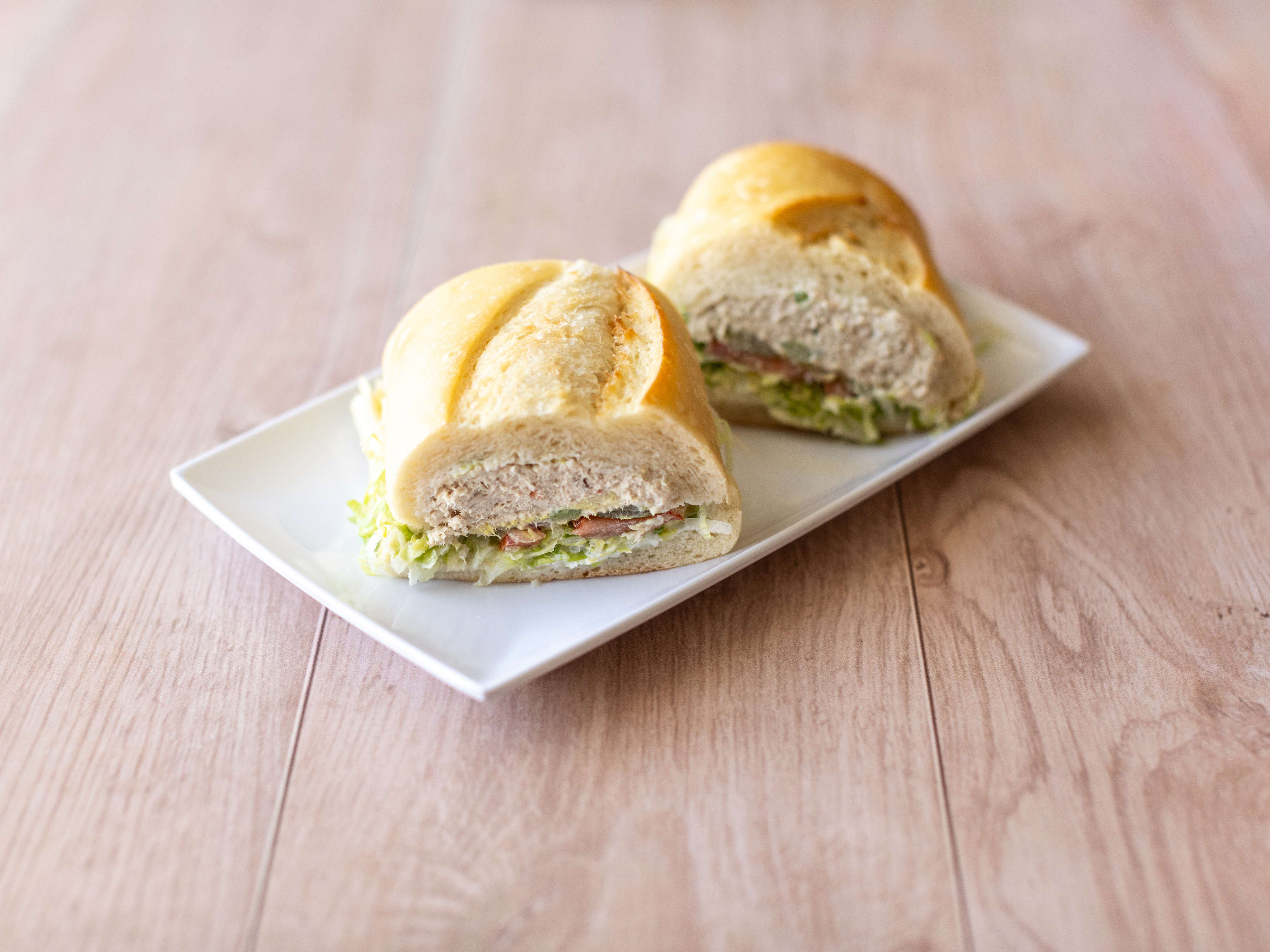 Order 28. Albacore Sandwich food online from Freddie Sandwiches store, San Francisco on bringmethat.com