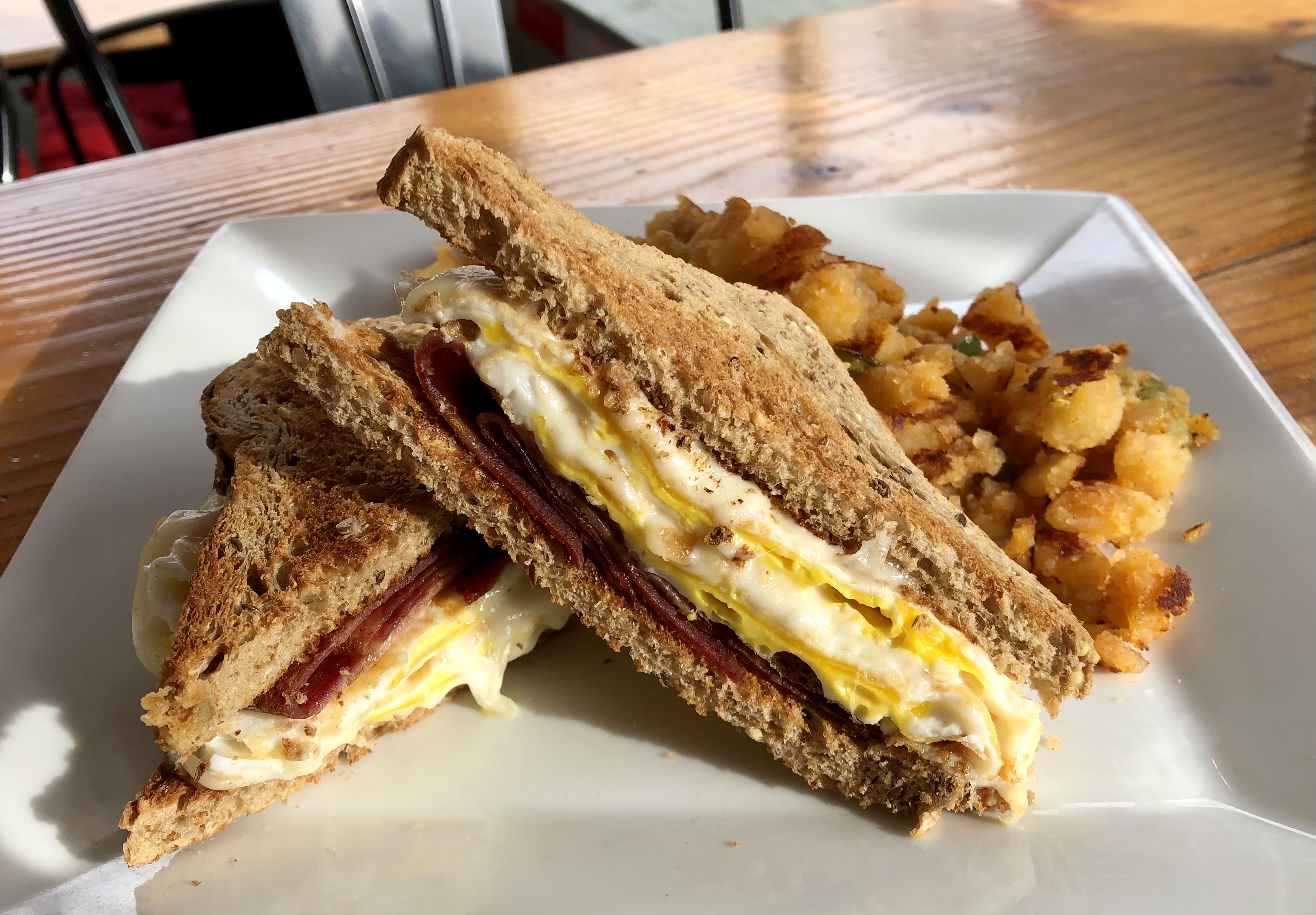 Order The Classic Egg Sandwich food online from South Slope Eatery store, Brooklyn on bringmethat.com