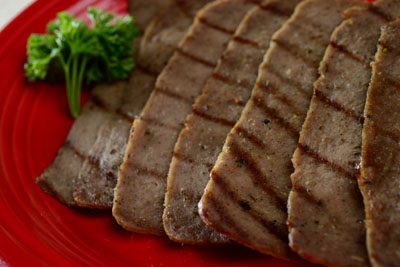 Order Side of Gyro Meat - 4 slices food online from Greek Fiesta store, Cary on bringmethat.com