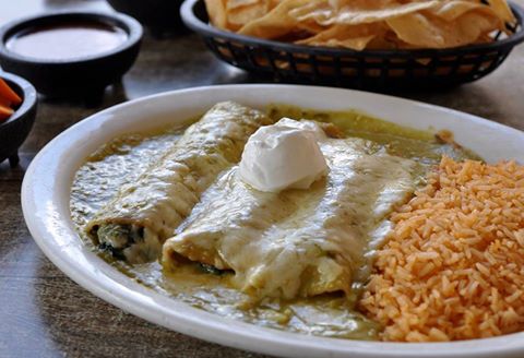 Order Spinach Enchiladas food online from Molina Cantina store, Houston on bringmethat.com