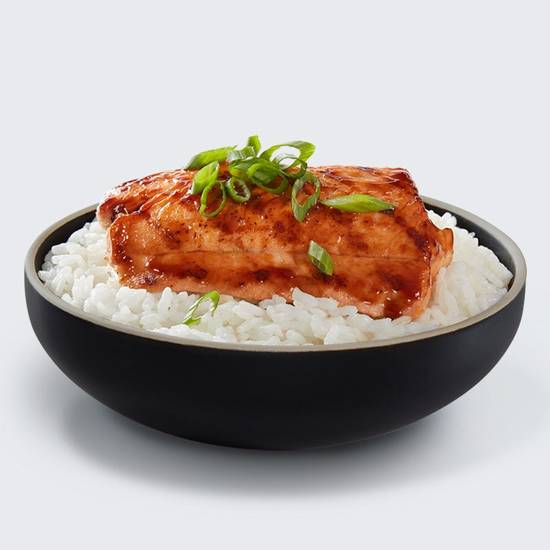 Order Salmon Bowl food online from Waba Grill store, Riverside on bringmethat.com