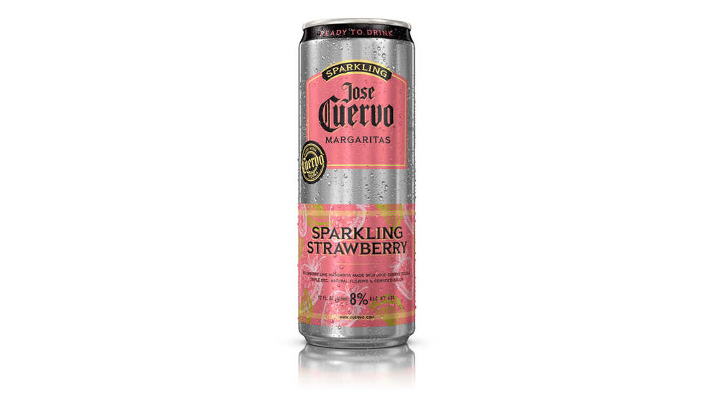 Order Jose Cuervo Margaritas Strawberry Lime 4 Pack 200mL Cans food online from Circus Liquor store, Los Angeles on bringmethat.com