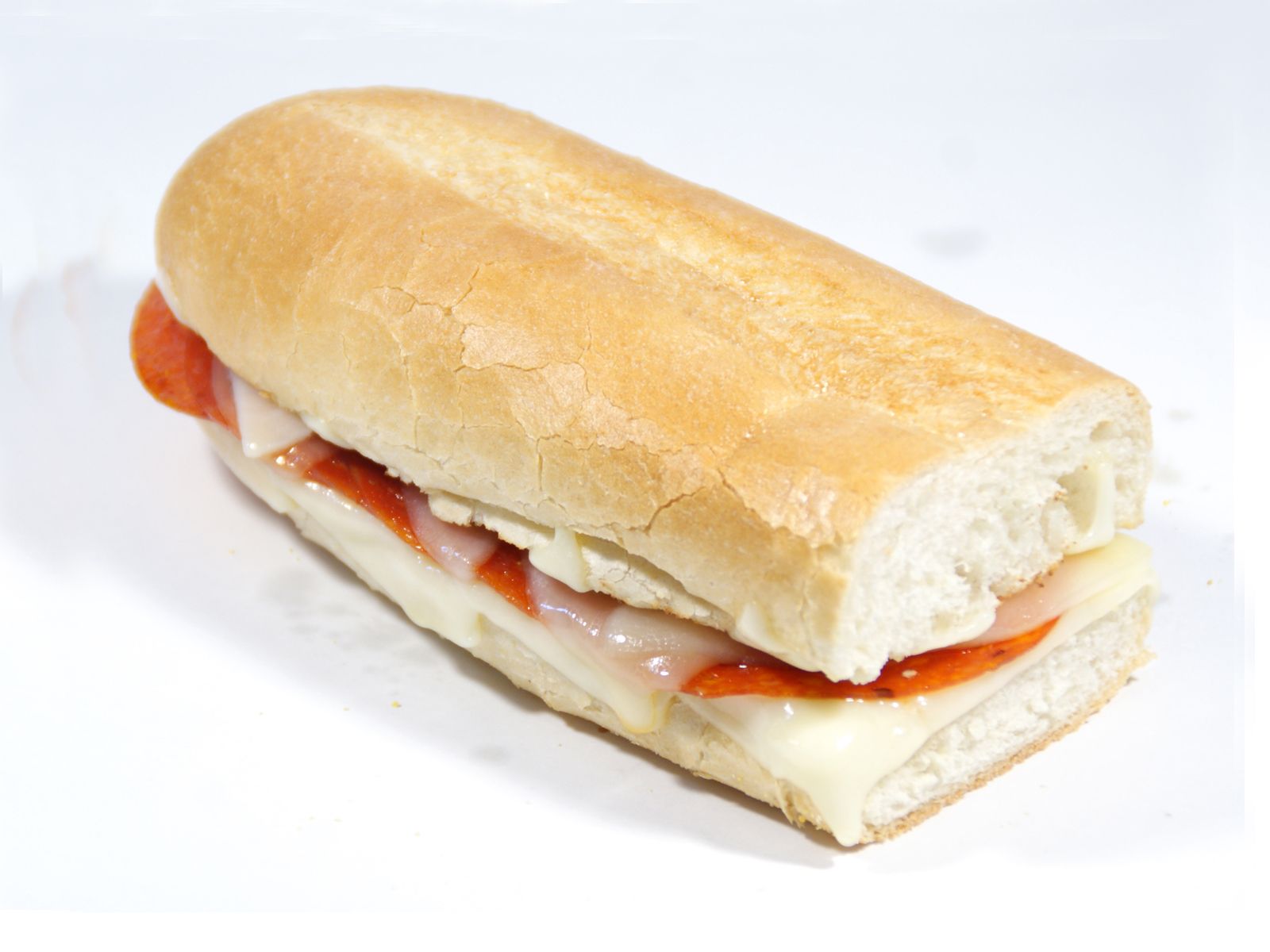 Order Pepperoni Melt (Mini) food online from Mr. Subb #19 store, Latham on bringmethat.com