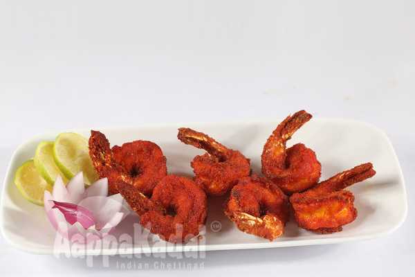 Order CRISPY FRIED PRAWNS food online from Aappakadai store, Santa Clara on bringmethat.com