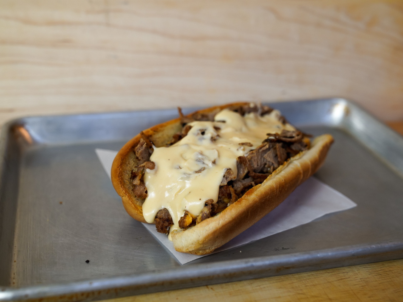 Order Classic Philly Cheesesteak food online from Chuck Cheesesteaks store, Washington on bringmethat.com