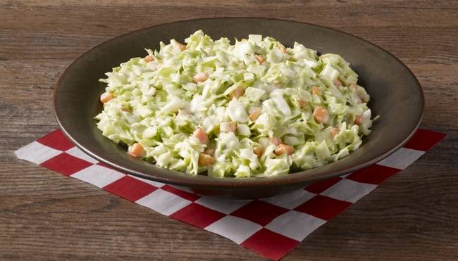Order Coleslaw (large) food online from The Catfish Kitchen store, Alcoa on bringmethat.com