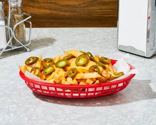 Order Jalapeno Cheese Fries food online from Cluck Shoppe store, Salinas on bringmethat.com