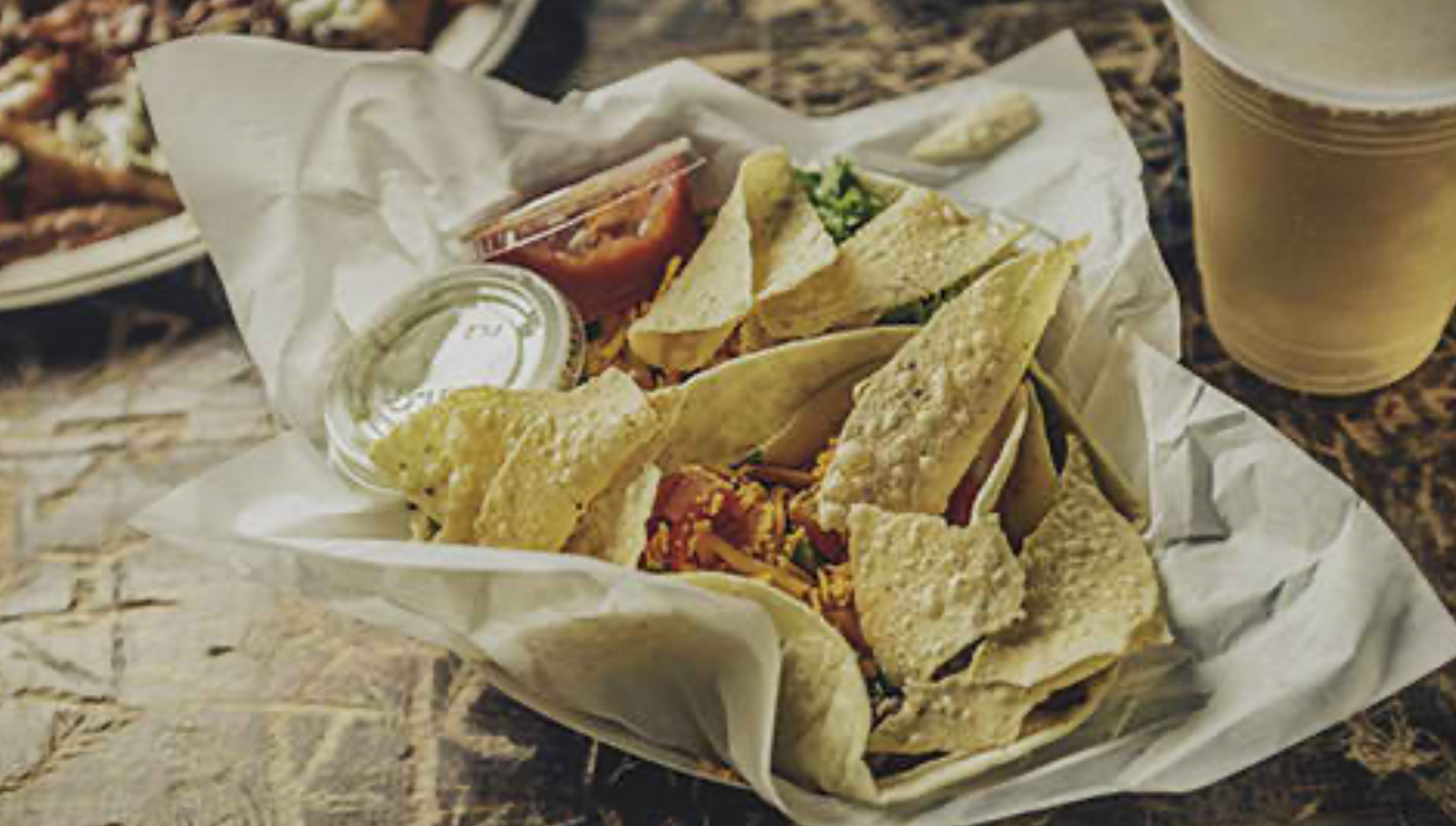 Order Chicken Fajita Tacos food online from Dixie Chicken store, College Station on bringmethat.com