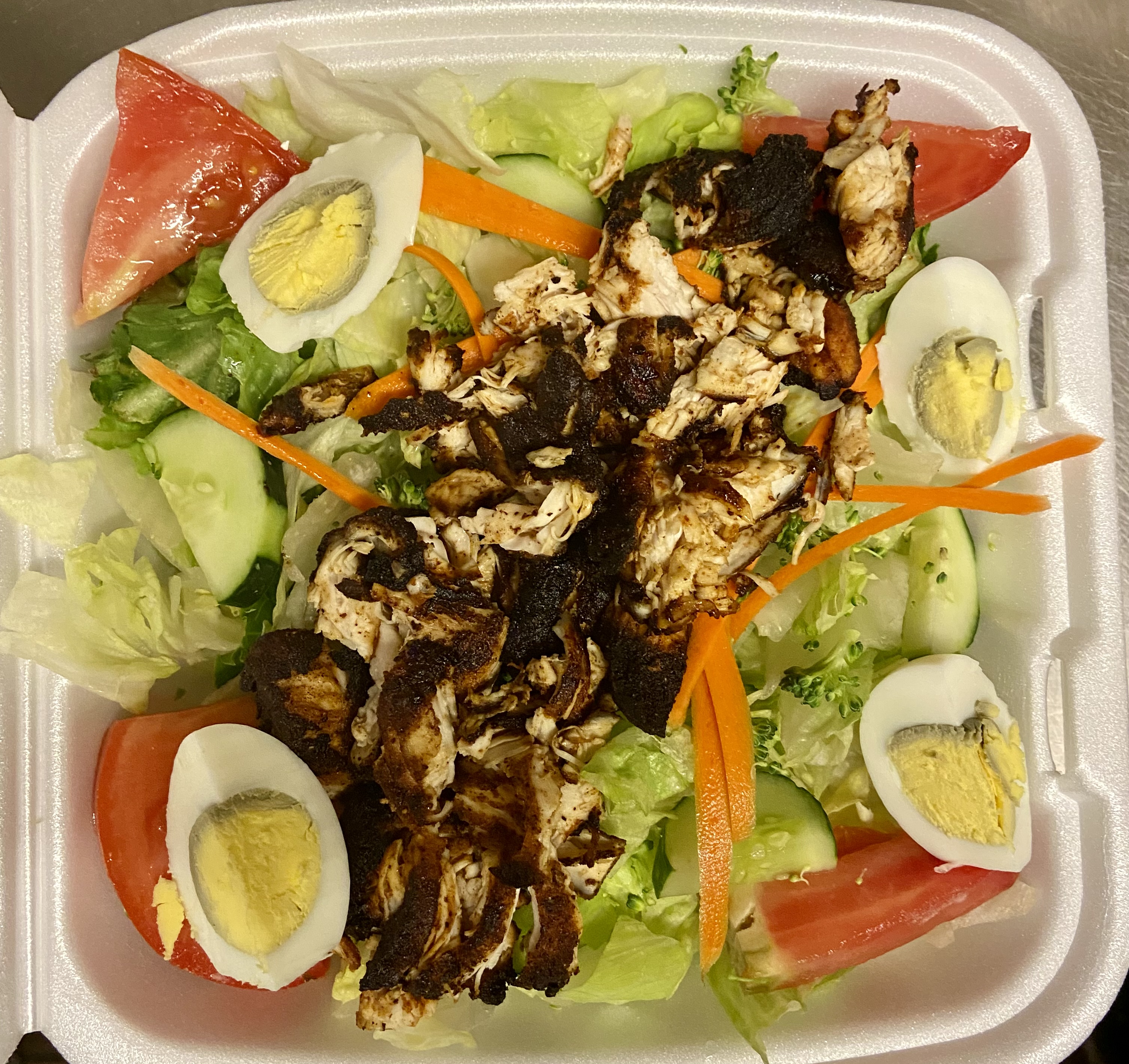 Order Blackened Chicken Salad food online from Mipal Deli store, Philadelphia on bringmethat.com
