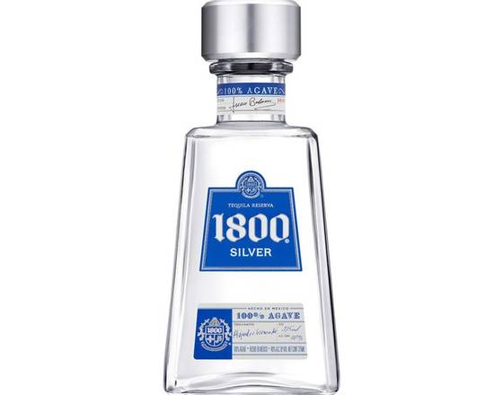 Order 1800 Reserva Silver, 750mL tequila (40.0% ABV) food online from Avalon Liqour store, Los Angeles on bringmethat.com