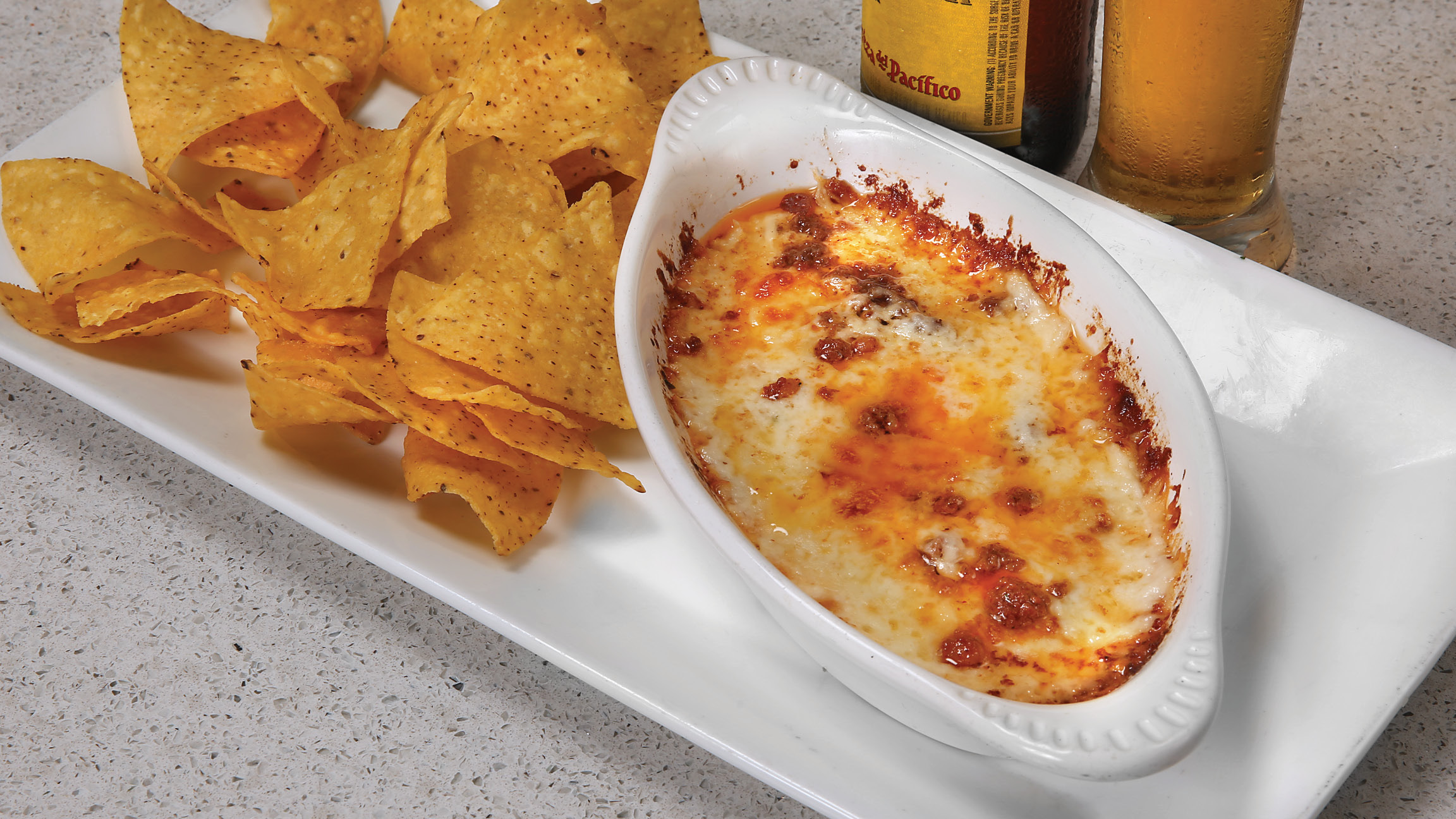Order Queso Fundido food online from Brothers Mexican Grill store, La Grange on bringmethat.com