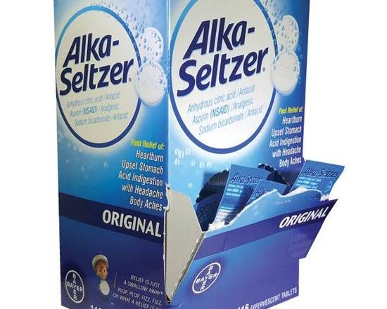 Order Alka-Seltzer Original Loose (2 Tablets) food online from Ctown Supermarkets store, Uniondale on bringmethat.com
